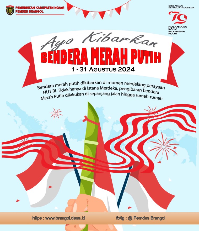 Masyarakat Diimbau Kibarkan Merah Putih Selama Bulan Agustus